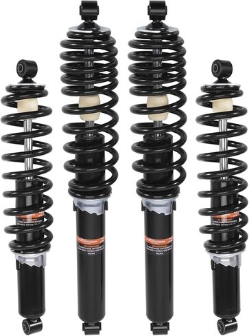 maXpeedingrods 4Pcs Shock for Polaris Ranger XP 900 2014-2019, for Polaris Ranger 570 XP 2015-2016, for Polaris Ranger 1000 2019-2024, 7043755 7043753 Twintube Shock Absorber Struts, Black in Saudi Arabia