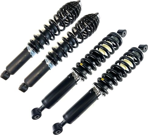 DTA Full Set of 4 Shock Absorbers – Front & Rear – Fits 2011-2020 Can-Am Commander 800 / 800R / 1000 & 2013-2015 Commander Electric (STD, XT, DPS) – Replaces 706200780, 706200782, 706000615 in Saudi Arabia