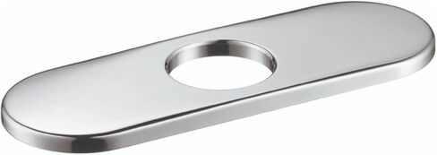hansgrohe Base Plate for Traditional Single-Hole Faucets, 6" Premium 7-inch Classic Coordinating Base Plate for Bathtub Faucet in Brushed Nickel, 14018821 in Saudi Arabia