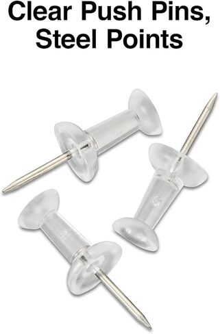 Staples Push Pins Assorted Colors 500/Tub in Kuwait