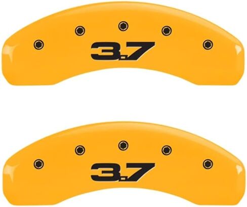MGP Caliper Covers - Brake Caliper Covers 2015-2023 Ford Mustang - Front and Rear Set - Black in Saudi Arabia