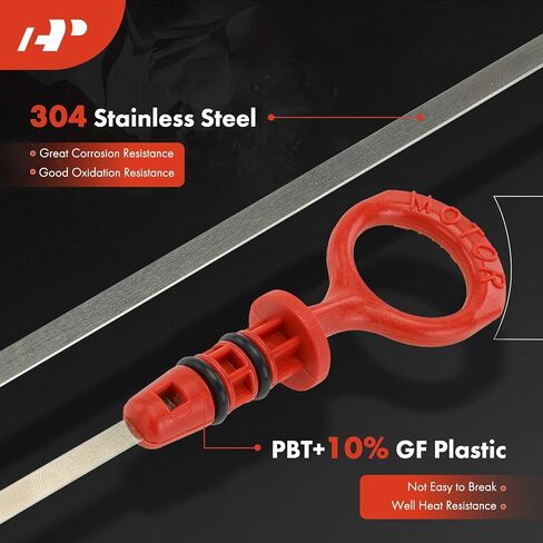 A-Premium Engine Oil Dipstick Compatible with Volvo XC90 2003-2006/2011-2014, S60 2001-2009, XC70 2003-2007, C70 1998-2004, S70 1998-2000, S80 2004-2006, V70, Engine Oil Measuring Rod Dip Stick in Saudi Arabia
