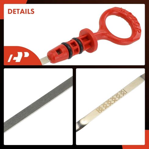 A-Premium Engine Oil Dipstick Compatible with Volvo XC90 2003-2006/2011-2014, S60 2001-2009, XC70 2003-2007, C70 1998-2004, S70 1998-2000, S80 2004-2006, V70, Engine Oil Measuring Rod Dip Stick in Saudi Arabia