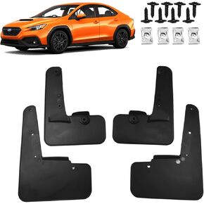 أغطية واقيات الطين مناسبة لملحقات سوبارو WRX لعام 2022 2023 2024 - واقيات رذاذ أمامية وخلفية بدون ملحقات واقيات طين الحفر in Kuwait