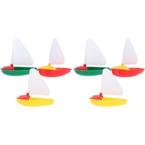 Toyvian 1 مجموعة لعبة القوارب 3 قطع طفل حوض الاستحمام القوارب الشراعية للأطفال ألعاب القوارب الصغيرة المراكب الشراعية العائمة حمام السباحة السائبة اليخوت لعب الأطفال قوارب حوض الاستحمام لعبة القوارب الشراعية البلاستيكية لعب للأطفال الصغار in Kuwait