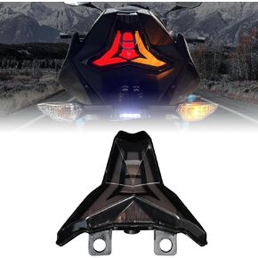 PSLER Tail Light for Ninja 400 Motorcycle LED Integrated Brake Turn Signals Light for Ninja400 Z400 2018-2024, ZX-6R 2019-2025, ZX-10R 2016-2025, Z1000 2013-2024 Black in Saudi Arabia