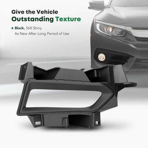 YHTAUTO Fog Light Bezel Fits Nissan Versa SR SV 2020-2022, Front Bumper Fog Light Cover Trim Right Passenger Side in Saudi Arabia