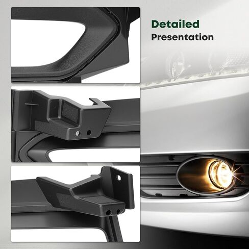 YHTAUTO Fog Light Bezel Fits Nissan Versa SR SV 2020-2022, Front Bumper Fog Light Cover Trim Right Passenger Side in Saudi Arabia