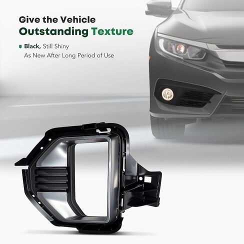 YHTAUTO Fog Light Bezel Fits GMC Canyon 2021-2022 Front Bumper Fog Light Cover Trim Left Driver Side in Saudi Arabia