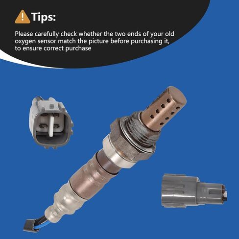 مستشعر الأكسجين O2 المصب لسيارة Toyota 4Runner Sequoia Camry FJ Cruiser Land Cruiser Avalon Solara Tacoma Venza 2003-2016، لسيارة Lexus ES350 GX460 GX470 LX470 LX570 2003-2014، استبدال 234-4260 قطعتان in Kuwait