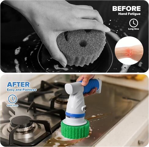 إسفنجة وجه مبتسم لإسفنجة أطباق RIMAY Smile-Face بمقبض 4 قطع إسفنجة فرك غير قابلة للخدش، إسفنجة وجه سعيد للأطباق، إسفنجة غسيل الأطباق متعددة الوظائف لأثاث الأطباق والحمام in Kuwait