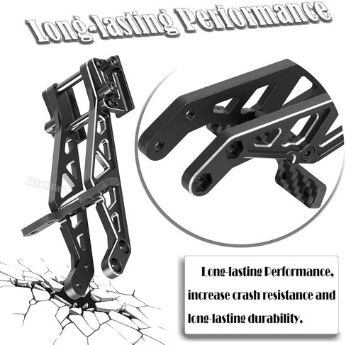 Aluminum Wing Mount Upgrades Part for 1/8 Kraton 6S BLX(EXB),1/8 Notorious 6S BLX,RC Wing Mount Set for Notorious/Kraton (EXB) 6s V6,Replace ARA320758,Red in Saudi Arabia