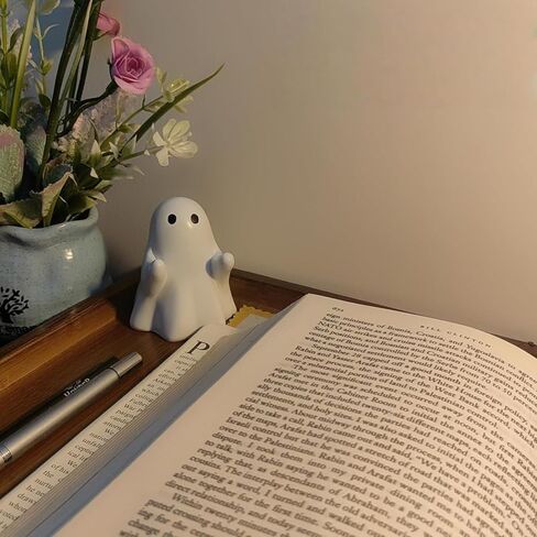 Cute Halloween Ghost Pen Holder, Adorable Pencil Stand for Home Office Desktop Decoration, Halloween Decoration, Holiday Theme, Funny Desk Organizer Accessory in Saudi Arabia