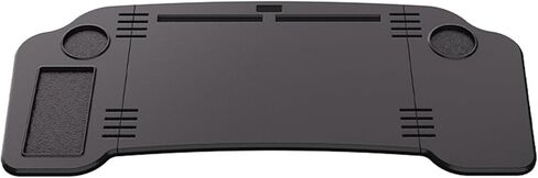 2 in 1 Car Desk Steering Wheel Tray, Foldable Car Table Holder for Laptop Eating and Traveling, Upgraded Design in Saudi Arabia