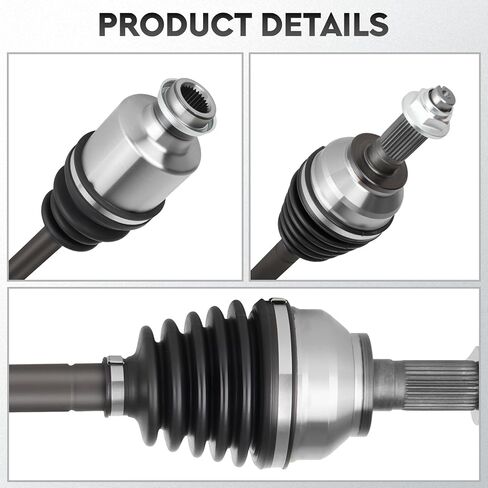 NEW Front Right CV Axle Passenger Side Shaft Assembly fits for Mazda 3 2005-2013 2.0L 2.3L 2.5L, for Mazda 5 2006-2010&2012-2015 2.3L 2.5L, Manual Trans, for 66-8227 in Saudi Arabia