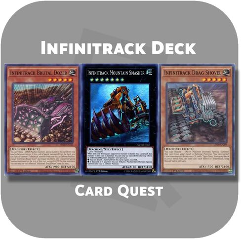 Generic Complete Custom Deck for Yu-Gi-Oh! - Infinitrack Xyz & Link Deck in Saudi Arabia