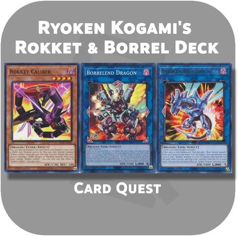 مجموعة مخصصة كاملة عامة لـ Yu-Gi-Oh! VRAINS - روكيت فاريس ريوكن كوغامي وبوريل دراجون لينك ديك in Saudi Arabia