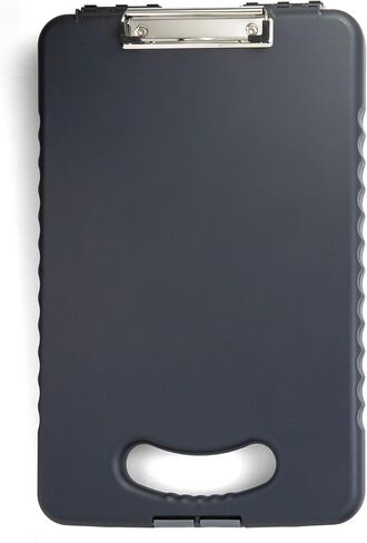 حافظة الكمبيوتر اللوحي Officemate® OIC، مقاس 16 1/10 بوصة ارتفاع × 10 1/5 بوصة عرض × 1 3/10 بوصة عمق، فحمي in Kuwait