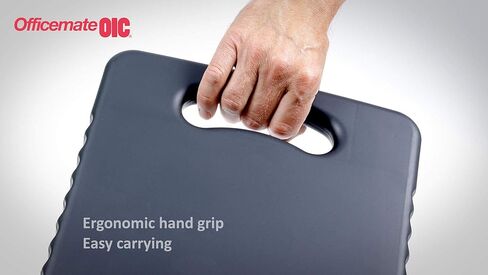 Officemate® OIC Tablet Clipboard Case, 16 1/10"H x 10 1/5"W x 1 3/10"D, Charcoal in Saudi Arabia