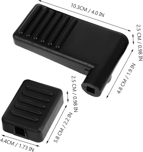 Healifty 5pcs Plastic Tire Pedals Tire Changer Foot Pedal Vehicle Machine Part Easy Install in Saudi Arabia