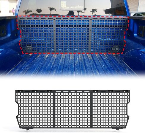 WOLFSTORM Front Truck Bed Molle Panel Compatible with 2015-2020 Ford F150 Truck Bed Organizers and Storage Replacement for Pickup Accessories in Saudi Arabia