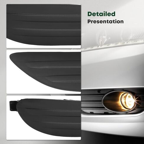 YHTAUTO Fog Light Cover Fits Toyota Corolla 2005-2008 LE CE Front Bumper Fog Light Cover Trim Right Passenger Side in Saudi Arabia