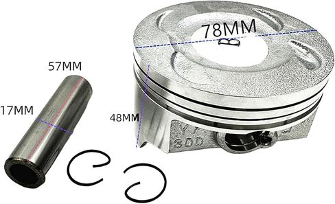 مجموعة أسطوانات QXDENG 78 مم مناسبة لـ Kawasaki KLX250/R/S/SF/KLX300R /YF300SL 11005-0656 (قابلة للاستبدال) in Saudi Arabia