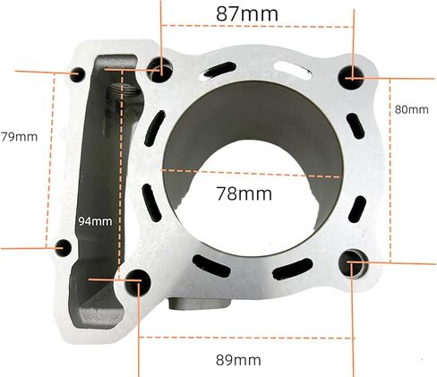 مجموعة أسطوانات QXDENG 78 مم مناسبة لـ Kawasaki KLX250/R/S/SF/KLX300R /YF300SL 11005-0656 (قابلة للاستبدال) in Saudi Arabia