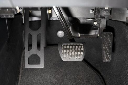 Adjustable Dead Pedal Compatible with 2018-2025 Jeep Wrangler JL & 2020-2025 Gladiator JT | Adjustable Foot Rest Angle | Left Side Mount | Automatic Transmission Only | DV8 Offroad in Saudi Arabia