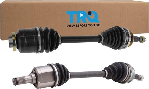 TRQ Front CV Axle Shaft Assembly Set Driver & Passenger Side Compatible with 2001-2006 Hyundai Santa Fe in Saudi Arabia