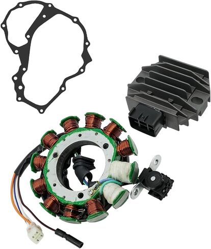 Stator Regulator Rectifier W/Gasket Kit 31120-HM8-004 31600-HM8-013 Fits for Honda 2001-2002 in Saudi Arabia