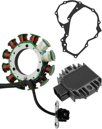 Stator Regulator Rectifier W/Gasket Kit 31120-HM8-004 31600-HM8-013 Fits for Honda 2001-2002 in Saudi Arabia