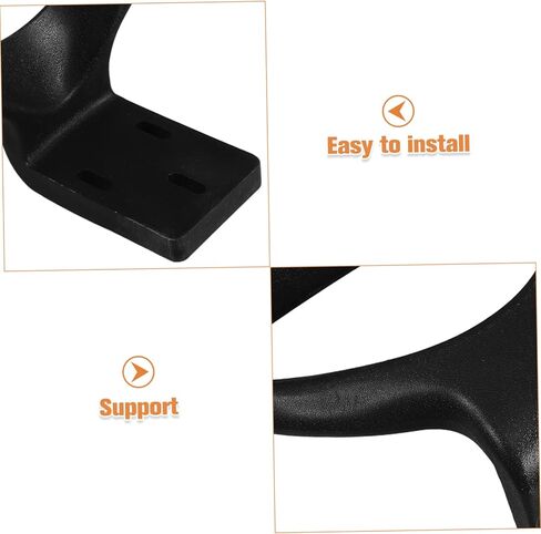 Gadpiparty 2pcs Office Chair Armrests Lumbar Support Ergonomic Replacement Parts for Desk Executive Swivel Chairs Wear-Resistant Seat Pad in Saudi Arabia