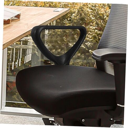 Gadpiparty 2pcs Office Chair Armrests Lumbar Support Ergonomic Replacement Parts for Desk Executive Swivel Chairs Wear-Resistant Seat Pad in Saudi Arabia