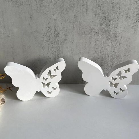 Gypsum Butterfly Mold for Casting, Large Silicone Mold for Fondant, Cake Decor, Epoxy Resin, Decorative in Saudi Arabia