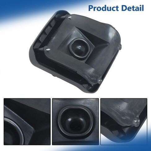 Silscvtt Black Manual Transfer Case 4 x 4 Shifter Outer Rubber Boot Replacement for F-Series 1992-1998 F2TZ-7277-A in Saudi Arabia
