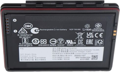 Replacement Battery CT50-BTSC for Honey'well Dol'phin CT40 CT45 CT50 CT60 4G/LTE 318-055-001 Handheld Computer Battery 4020mAh in Saudi Arabia