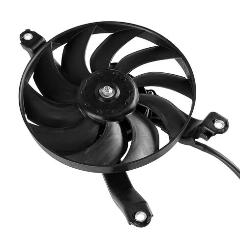 Caltric Radiator Cooling Fan Motor Compatible with Suzuki LT-A750X King Quad 750 LTA750X 4x4 2008-2013 in Saudi Arabia