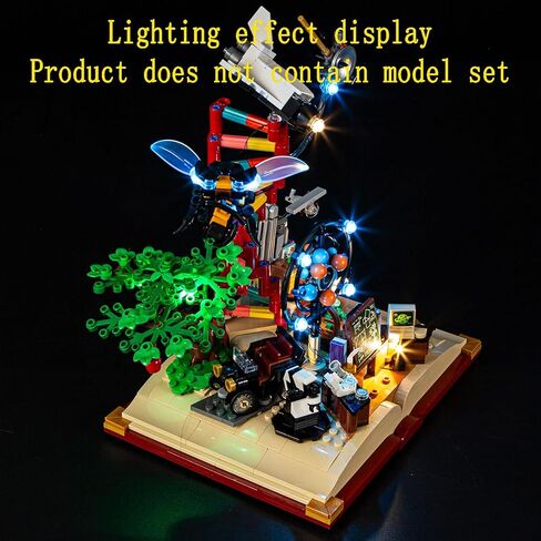 LED Light Kit Compatible with Lego The Evolution of STEM Building Blocks Model - Lighting Set for Ideas 21355 (Model Set Not Included) in Saudi Arabia