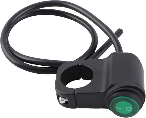 Motorcycle Handlebar Switch, 12V Universal 22Mm Motorcycle Handlebar Switche Headlight Fog Light On-Off Button Switch, interruptor moto in Saudi Arabia