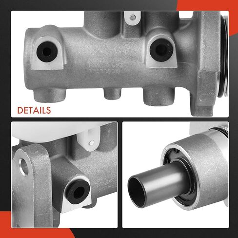 A-Premium Brake Master Cylinder with Reservoir and Cap Compatible with Ford Vehicles - F-250 Super Duty, F-350 Super Duty, F-450 Super Duty, F-550 Super Duty, 2008-2010 - Replace# 8C3Z2140K in Saudi Arabia