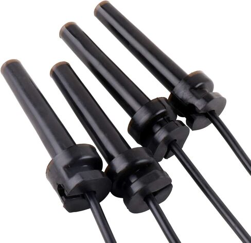 Ignition Spark Plug Wires 7mm (4PC Set) for 2002-2005 Jeep Liberty for 2003-2006 Jeep Wrangler L4 2.4L in Saudi Arabia