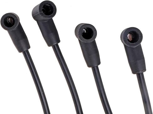 Ignition Spark Plug Wires 7mm (4PC Set) for 2002-2005 Jeep Liberty for 2003-2006 Jeep Wrangler L4 2.4L in Saudi Arabia