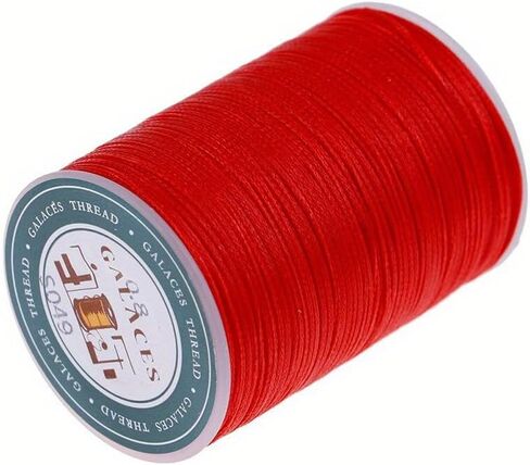 90 MetersDIY Sewing Thread Polyester Cord Waxed Leather 0.8mm Tool Hand Stitching (S036) in Saudi Arabia