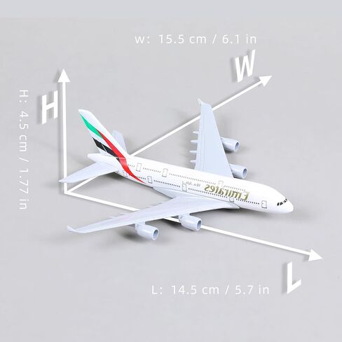 1:400 Scale Airplane Model for Aviation Display Collection in Saudi Arabia