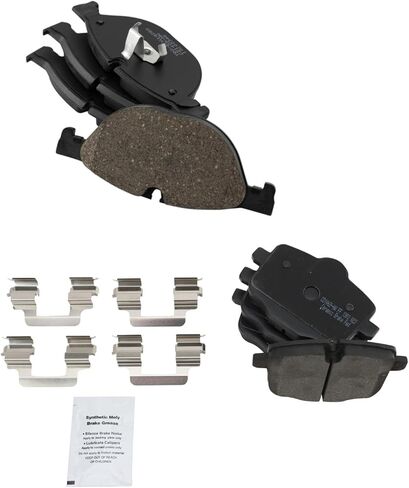 Brake Pads Ceramic Compatible with 2011-2016 BMW 550i 2012-2018 650i 2013-2019 650i Gran Coupe 650i xDrive 650i xDrive Gran Coupe in Saudi Arabia