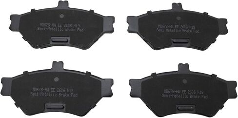 Brake Pads Semi-Metallic Compatible with 1996-1997 Ford Crown Victoria Lincoln Town Car Mercury Grand Marquis in Saudi Arabia