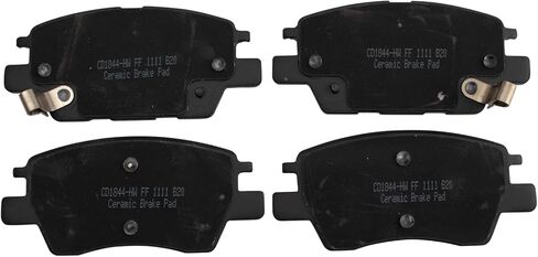 Front and Rear Brake Pad Set Ceramic Hardware Compatible with 2017-2021 Chevrolet Bolt EV 2016-2019 Cruze 2016-2019 Volt in Saudi Arabia