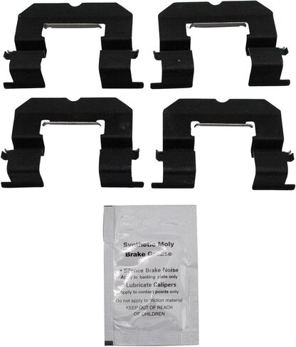 Front and Rear Brake Pad Set Ceramic Hardware Compatible with 2017-2021 Chevrolet Bolt EV 2016-2019 Cruze 2016-2019 Volt in Saudi Arabia