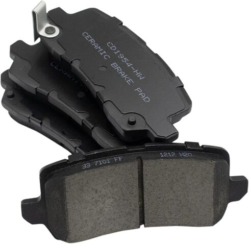 Front and Rear Brake Pad Set Ceramic Hardware Compatible with 2017-2020 Acura MDX in Saudi Arabia